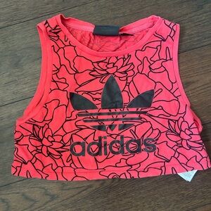 Adidas Pink Graphic Tee